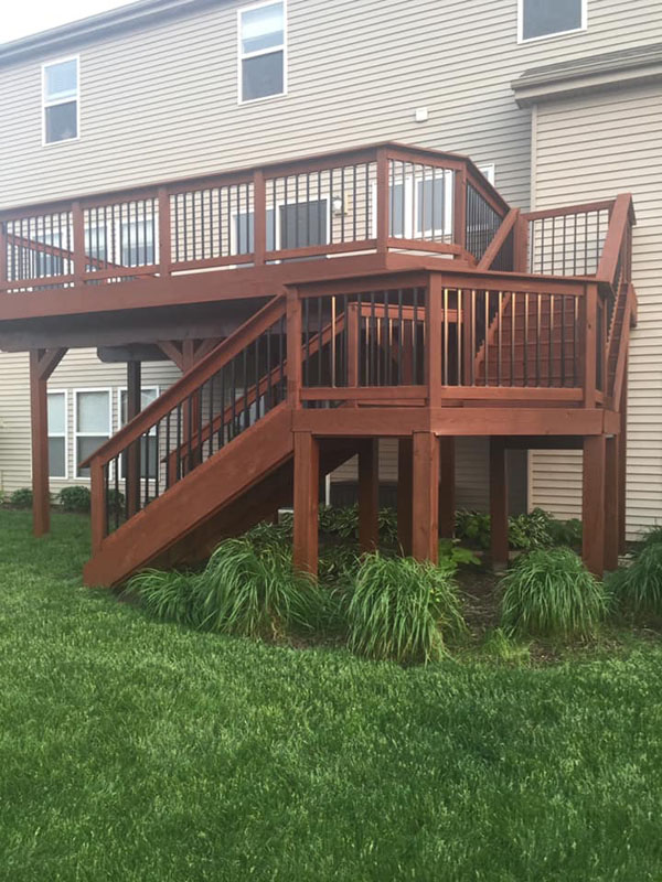 Mocha Brown Stain | Chicagoland, IL | Deck Medic